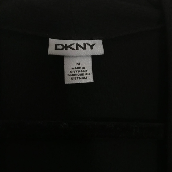 DKNY Black Cover up Sweater - Picture 6 of 7